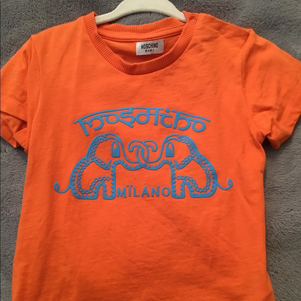 Toddler boys authentic Moschino shirt